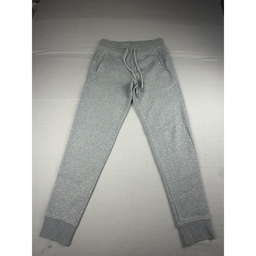 Express Men's Gray Jogger Pants XS Drawstring Pockets Slim Tapered 27" Inseam